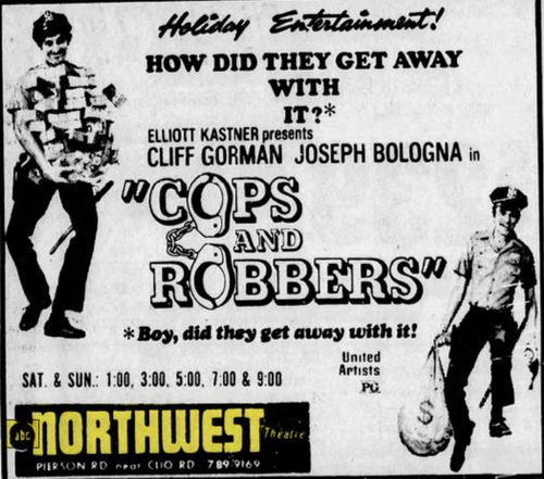 Dec 8 1973 ad Northwest Theatre, Flint